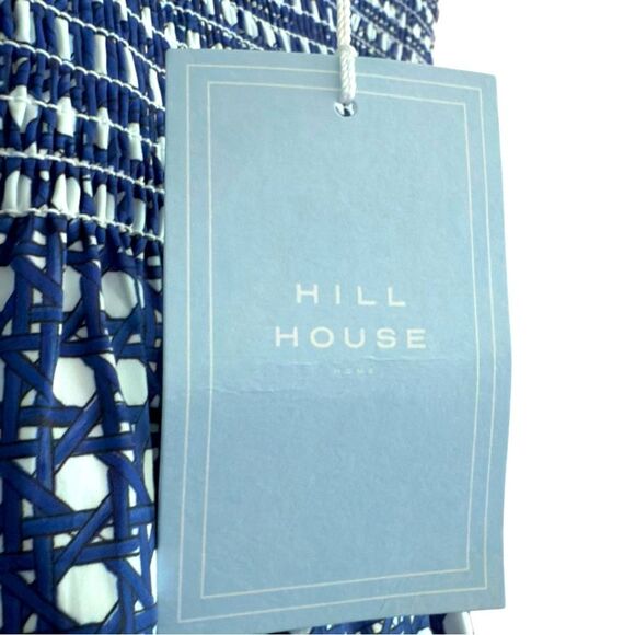 Hill House Home Elizabeth Nap Dress Blue Basketweave Lined Mini Dress. XS. NEW. - Picture 7 of 10